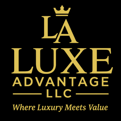 Luxe Advantage crown LA logo